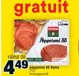 Super C pepperoni 88 Roma | Roma pepperoni 88 offer