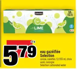 Super C eau gazéifiée Selection | Selection carbonated water offer