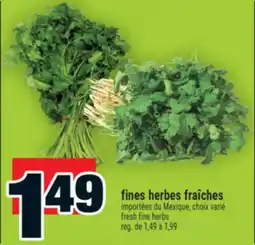 Super C fines herbes fraîches | fresh fine herbs offer
