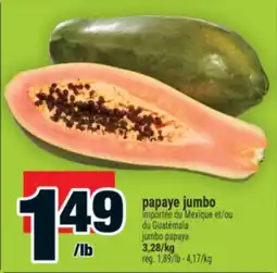 Super C papaye jumbo | jumbo papaya offer