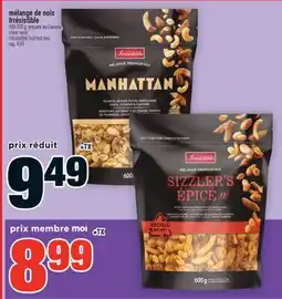Super C mélange de noix Irrésistible | Irrésistible fruit-nut mix offer