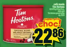 Super C café moulu TimHortons | Tim Hortons ground coffee offer