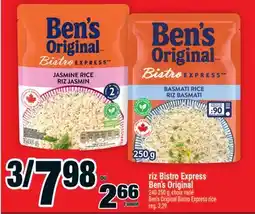 Super C riz BistroExpress Ben'sOriginal | Ben'sOriginal BistroExpress rice offer