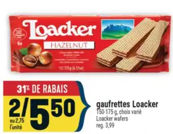 Marché Adonis GAUFRETTES LOACKER | LOACKER WAFERS offer