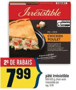 Marché Adonis PÂTÉ IRRÉSISTIBLE | IRRÉSISTIBLE PIE offer