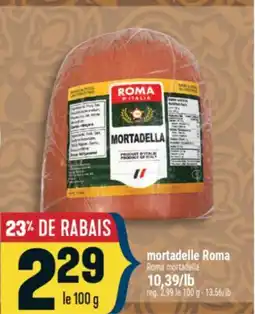 Marché Adonis mortadelle Roma | Roma mortadella offer