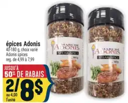 Marché Adonis ÉPICES ADONIS | ADONIS SPICES offer