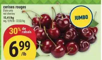 Marché Adonis cerises rouges | red cherries offer