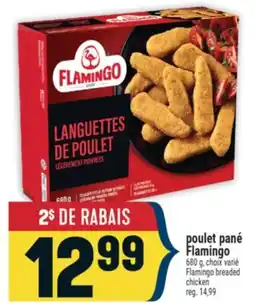 Marché Adonis POULET PANÉ FLAMINGO | FLAMINGO BREADED CHICKEN offer