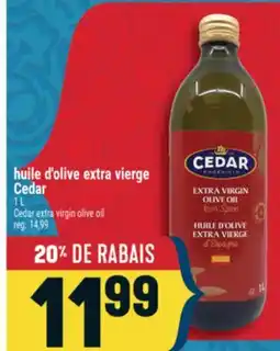Marché Adonis HUILE D'OLIVE EXTRA VIERGE CEDAR | CEDAR EXTRA VIRGIN OLIVE OIL offer