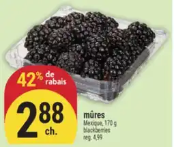 Marché Adonis MÛRES | BLACKBERRIES offer