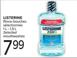Brunet LISTERINE Rince-bouches sélectionnés offer