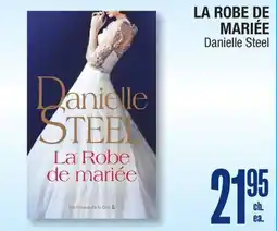 Jean Coutu LA ROBE DE MARIÉE Danielle Steel offer
