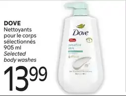 Brunet DOVE Nettoyants pour le corps sélectionnés offer