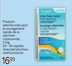Brunet PERSONNELLE Produits sélectionnés pour le soulagement rapide de la diarrhée Lopéramide offer
