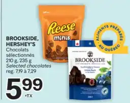 Brunet BROOKSIDE, HERSHEY'S Chocolats sélectionnés offer