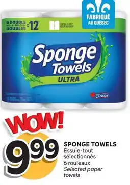 Brunet SPONGE TOWELS Essuie-tout sélectionnés offer