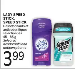 Brunet LADY SPEED STICK, SPEED STICK Désodorisants et antisudorifiques sélectionnés offer