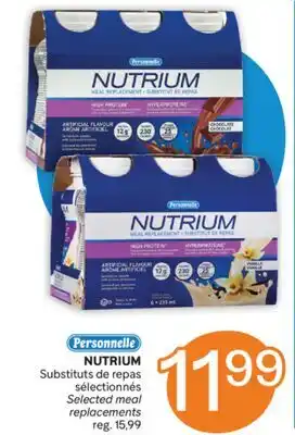 Brunet NUTRIUM Substituts de repas sélectionnés offer