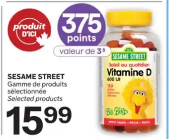 Brunet SESAME STREET Gamme de produits sélectionnée offer
