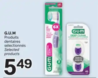 Brunet G.U.M Produits dentaires sélectionnés offer