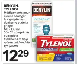 Brunet BENYLIN, TYLENOL offer