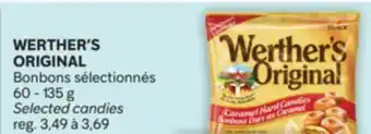 Brunet WERTHER'S ORIGINAL Bonbons sélectionnés offer