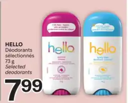 Brunet Hello Déodorants sélectionnés offer