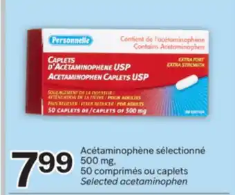 Brunet PERSONNELLE Acétaminophène sélectionné offer