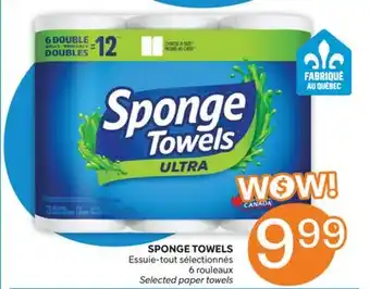 Brunet Sponge Towels Essuie-tout sélectionnés offer