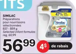 Brunet SIMILAC Préparations pour nourrissons sélectionnées offer