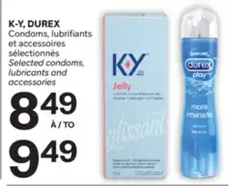 Brunet K-Y, DUREX Condoms, lubrifiants et accessoires sélectionnés offer