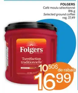 Brunet FOLGERS Café moulu sélectionné offer
