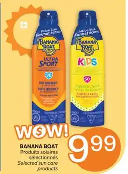 Brunet BANANA BOAT Produits solaires sélectionnés offer