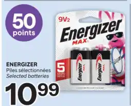 Brunet Energizer Piles sélectionnées offer