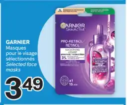 Brunet GARNIER Masques pour le visage sélectionnés offer