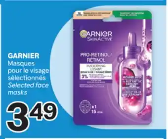 Brunet GARNIER Masques pour le visage sélectionnés offer