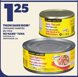 Provigo THON SANS NOM , 85/170 G | NO NAME TUNA offer