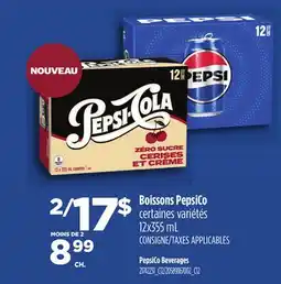 Provigo BOISSONS PEPSICO, 12x355 mL | PEPSICO BEVERAGES offer