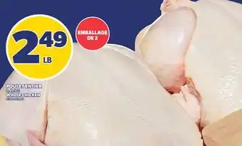 Provigo POULET ENTIER | WHOLE CHICKEN offer