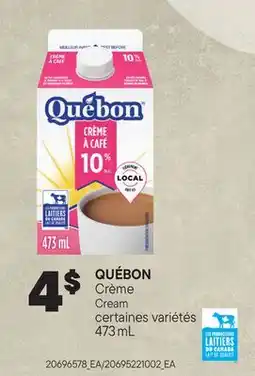 Provigo QUÉBON CRÈME, 473 ML | CREAM offer