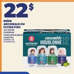 Provigo BIÈRE ARCHIBALD OU FLYING FISH offer