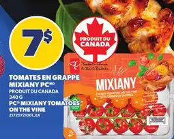 Provigo TOMATES EN GRAPPE MIXIANY PC, 340 G | PC MIXIANY TOMATOES ON THE VINE offer