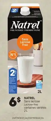 Provigo NATREL SANS LACTOSE | LACTOSE-FREE offer