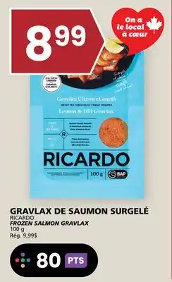 Rachelle-Bery Grocery RICARDO FROZEN SALMON GRAVLAX offer