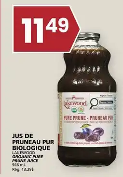 Rachelle-Bery Grocery LAKEWOOD ORGANIC PURE PRUNE JUICE offer