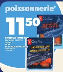 Provigo SAUMON FUMÉ PC | PC SMOKED SALMON offer