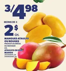 Provigo MANGUES ATAULFO OU ROUGES | ATAULFO OR RED MANGO offer