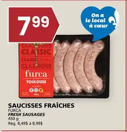 Rachelle-Bery Grocery FURCA FRESH SAUSAGES offer
