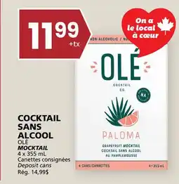 Rachelle-Bery Grocery OLÉ MOCKTAIL offer